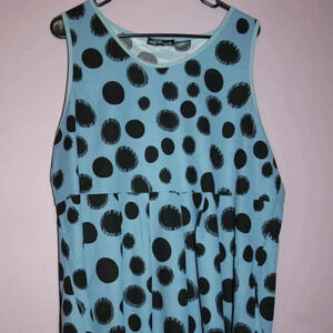 Poppy Polka Dot Tank Top